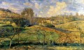 march sun pontoise 1875 Camille Pissarro scenery